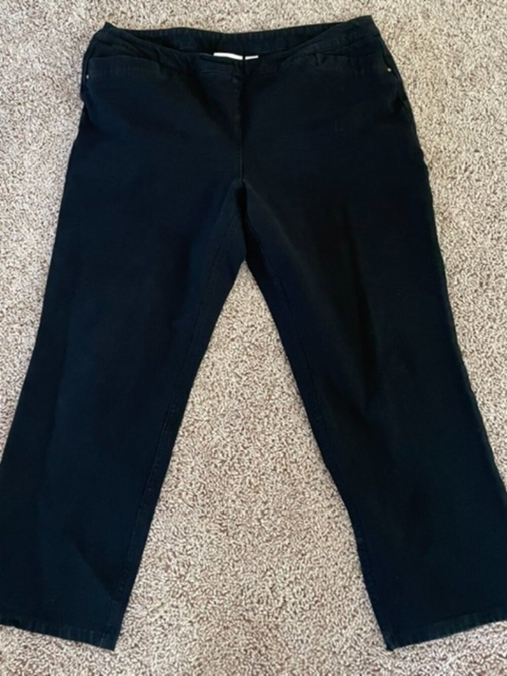 Women's So Slimming Black Jeans Size 36 X 24 Short